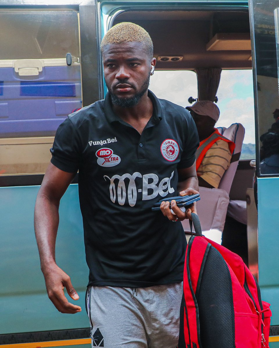 SimbaSCTanzania's tweet image. Kikosi kimefika uwanjani.

#NBCPremierLeague 
#NguvuMoja