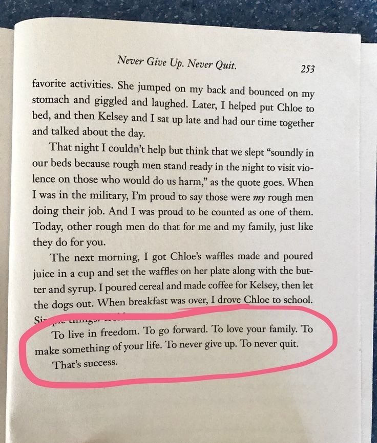 this is what success is