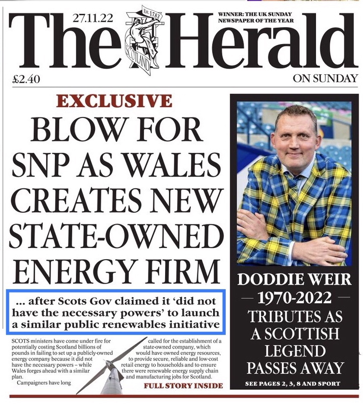 Fyrishsunset's tweet image. You appear to have forgotten to include The Herald in todays’s  ‘front pages’ section @BBCScotlandNews. Not the first time either.  Why is that …?