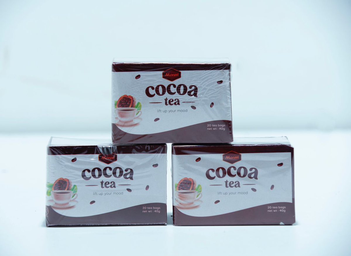 unusualnaughty's tweet photo. Guys, have you tried the Cocoa tea by @cocoateacmr? 100% Cameroon made.
I have and I recommend you to try it as well. It is rich in fibre, protein and more with a high energy level and It is very affordable.
It’s our heritage, let’s celebrate it!
#moreri #cocoateacmr https://t.co/kJKiIX9MES