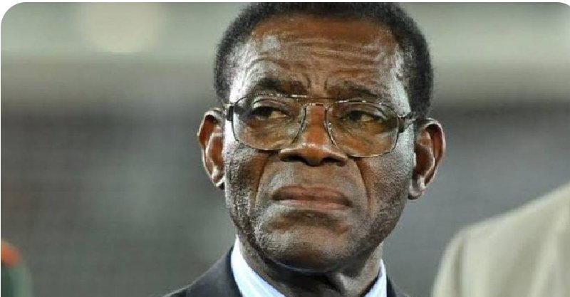 PHIAMAX's tweet photo. Equatorial Guinea President Teodoro @PresidentObiang. The world's longest-standing leader will now extend his 43-year reign after winning re-election with 95%  in November 20, 2022 election his son is Vice President  @nguema_theodore. https://t.co/awKOcfjVwN