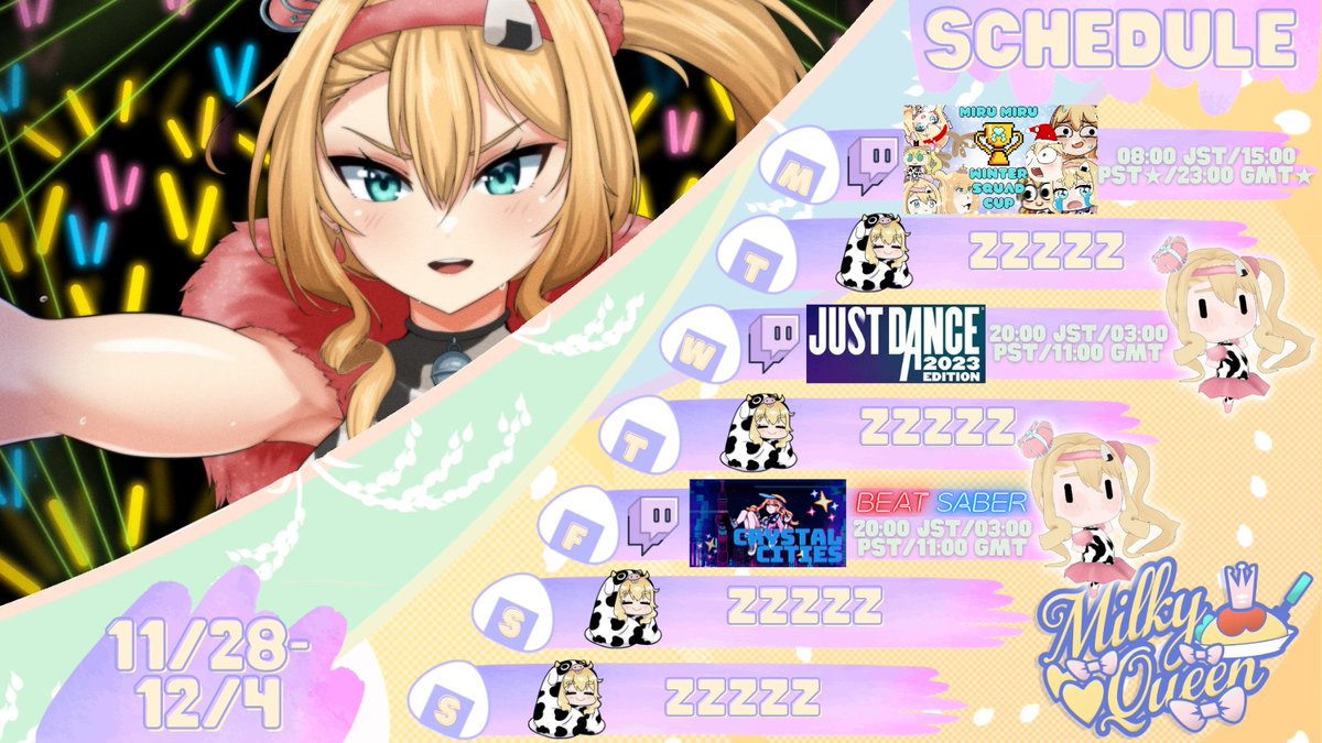 Milky Queen on Twitter: "Due to unforeseen (but exciting oooo 👀~~~) circumstances, Chibi model