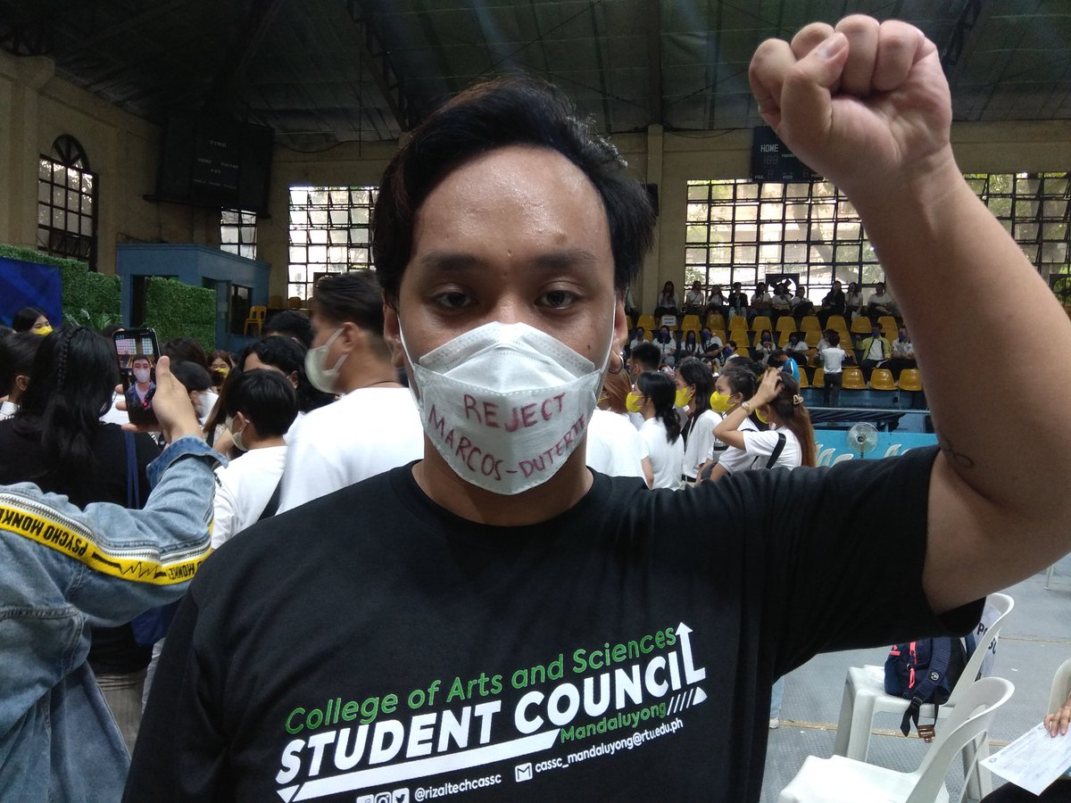 CSJP_RTU's tweet photo. Taas kamaong pinagpupugayan ng CSJP RTU ang Student Alliance for the Advancement of Democratic Rights in Rizal Technological University (STAND RTU) sa kanilang tagumpay na nakamit sa nagdaang eleksyon, at nitong lunes lamang ay sinagawa ang kanilang oath taking. https://t.co/3MTafZ9HPf