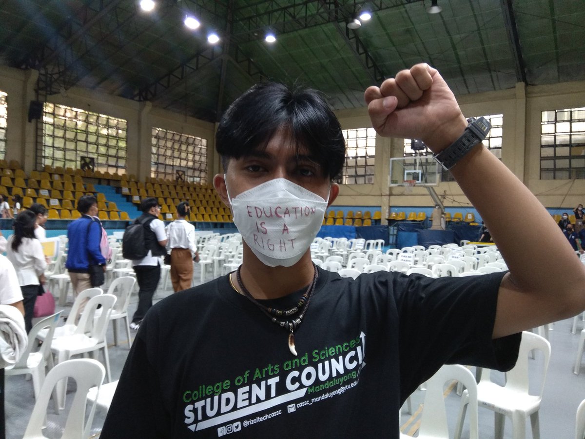 CSJP_RTU's tweet photo. Taas kamaong pinagpupugayan ng CSJP RTU ang Student Alliance for the Advancement of Democratic Rights in Rizal Technological University (STAND RTU) sa kanilang tagumpay na nakamit sa nagdaang eleksyon, at nitong lunes lamang ay sinagawa ang kanilang oath taking. https://t.co/3MTafZ9HPf