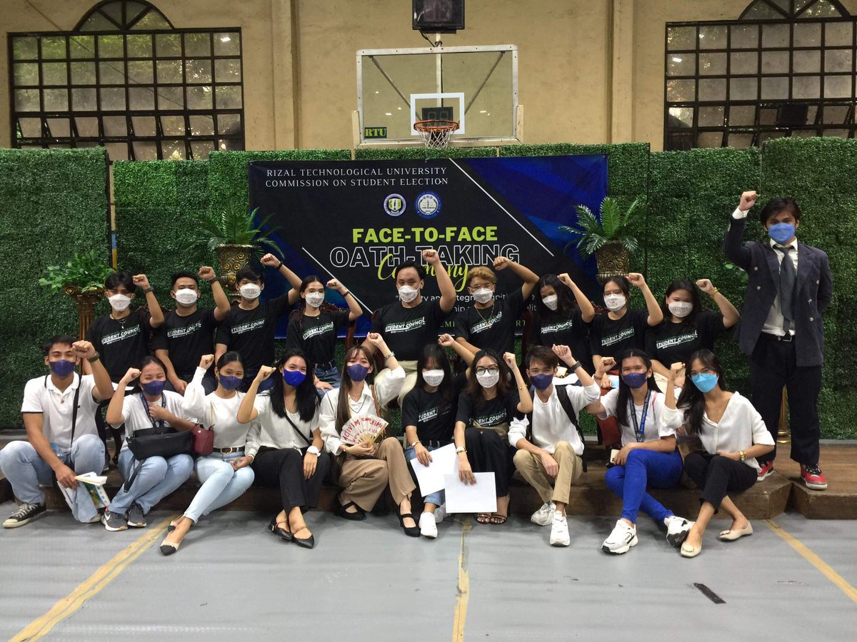 CSJP_RTU's tweet photo. Naniniwala kami na bibitbitin ng mga kandidato ng STAND RTU ang katagang "Tunay, Palaban, Makabayan" hanggang sa kanilang pag-upo at kanilang pagsisilbihan at isusulong ang panawagan ng kapwa nila mga estudyante at bayan.

#TunayPalabanMakabayan https://t.co/BiFIUcMW9L