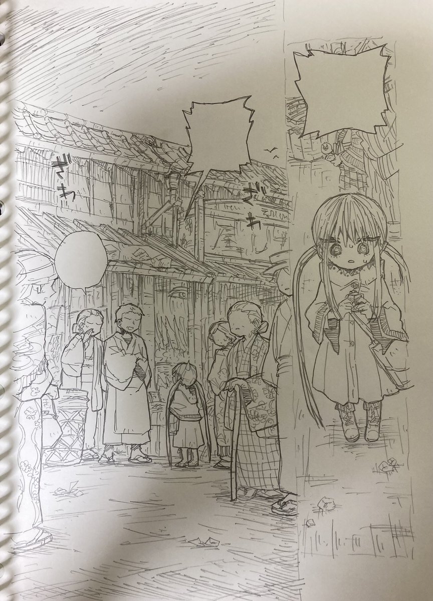 おまけの線画✍️
(さっきからミスして消したり投稿したりを繰り返してすみません) 