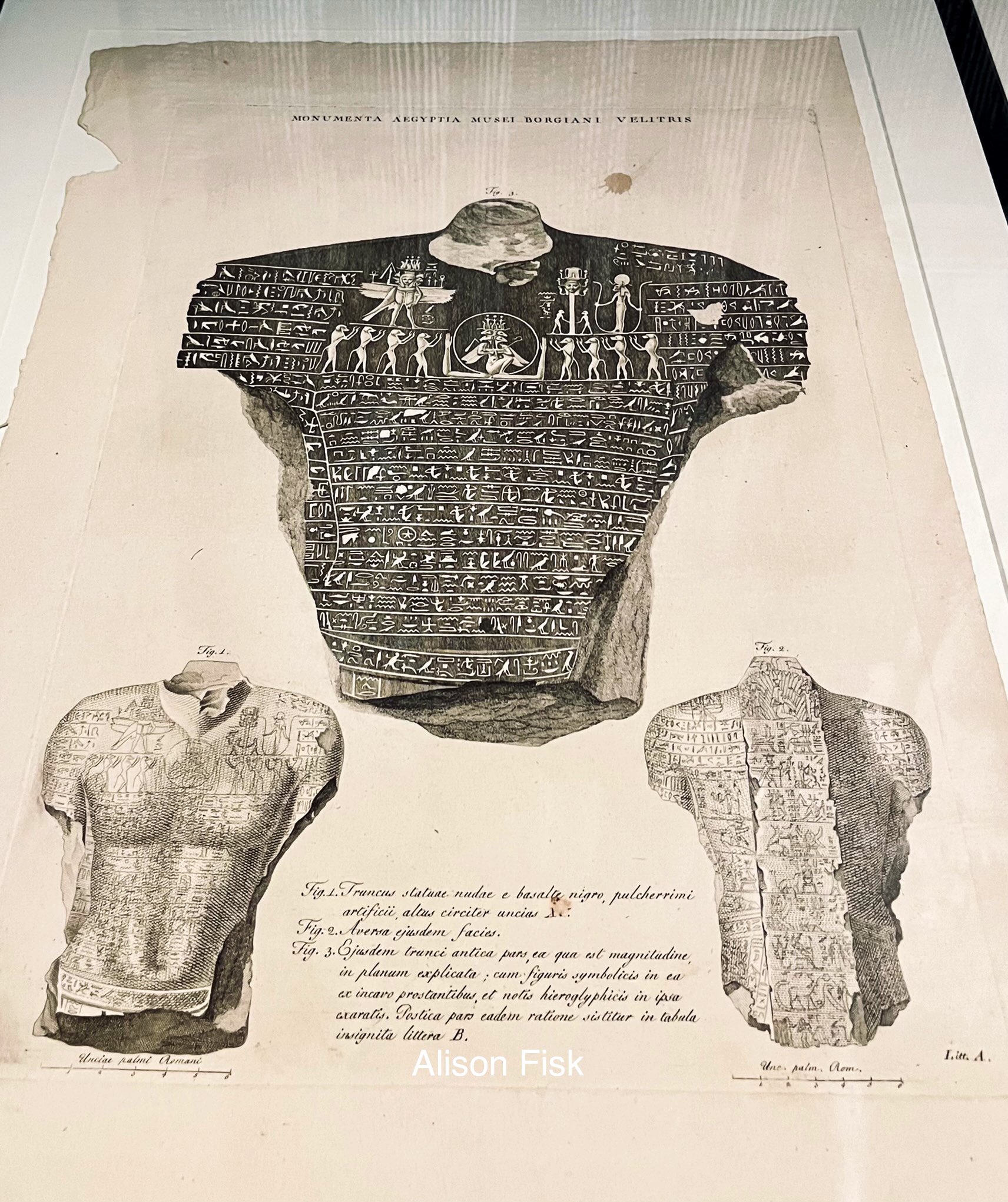Alison Fisk on X: "19th-century lithographs showing the detail on front and  back of the 'Magical Statue'. Thorveldsen Museum collections, Copenhagen.  Also currently on display at the British Museum exhibition 'Hieroglyphs:  unlocking