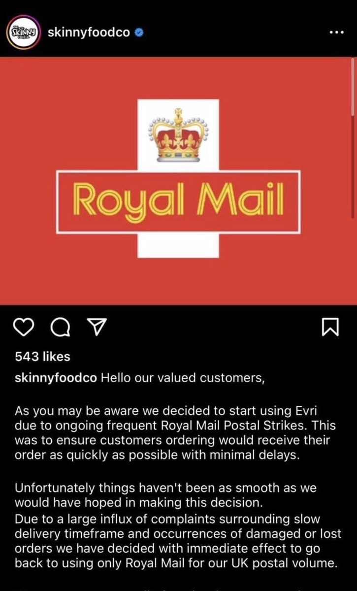 “Our customers will leave us if you go on strike”

Yes. But they will come back. Because Royal Mail is still the best postal provider in the UK. 

This here is the heart of the dispute. The bosses want us to be just another courier. 

We won’t accept that. 

#StandByYourPost