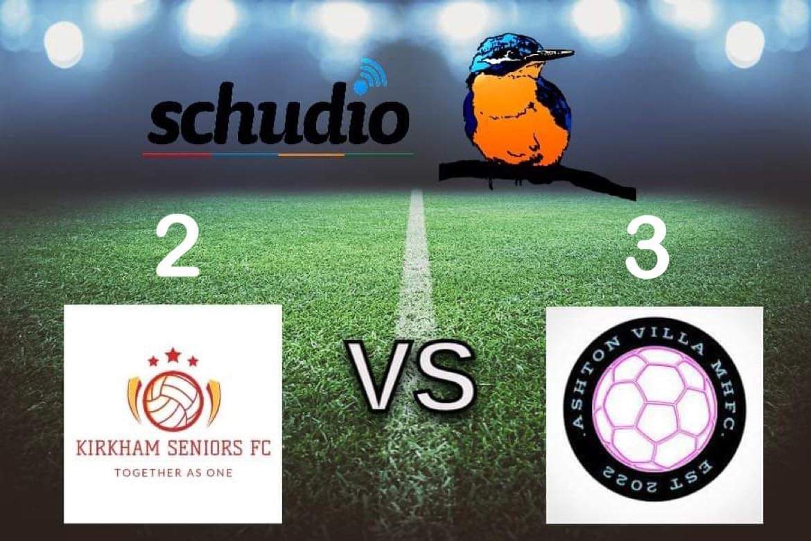 KirkhamFc's tweet photo. Kirkham Seniors 2 - 3 Ashton Villa MHFC

A tough day at the office for the lads. Rubbish first half, came back in second half, just weren't enough.

Goals -
Jack Brett ⚽️
Joe Newell ⚽️

Man of The Match -
Archie Haase (sponsored by Brilliant Blinds) 

#uptheseniors #axelthealpha https://t.co/Xv7msBGOgq