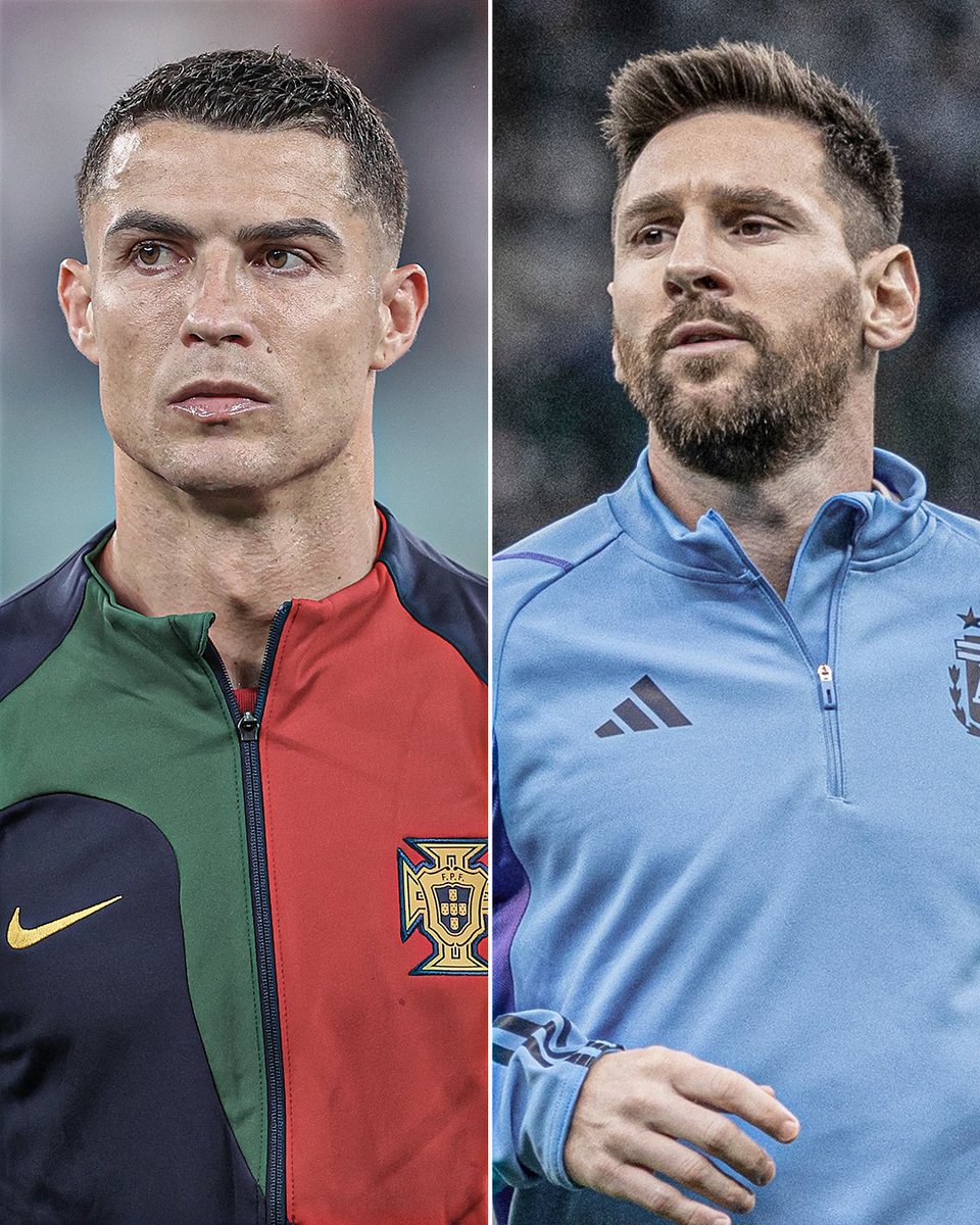 Cristiano Ronaldo is the first men's player to score in 5 World Cups 🇵🇹 Lionel Messi is the first men's player to assist in 5 World Cups 🇦🇷 🐐🐐