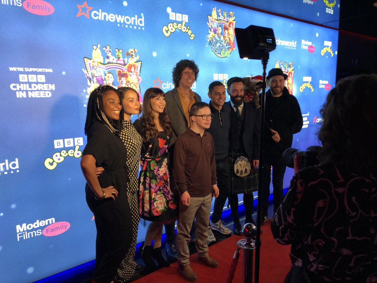 Thanks @CBeebiesHQ for a great #CBeebiesPanto premiere. Such a brilliant team behind the work.