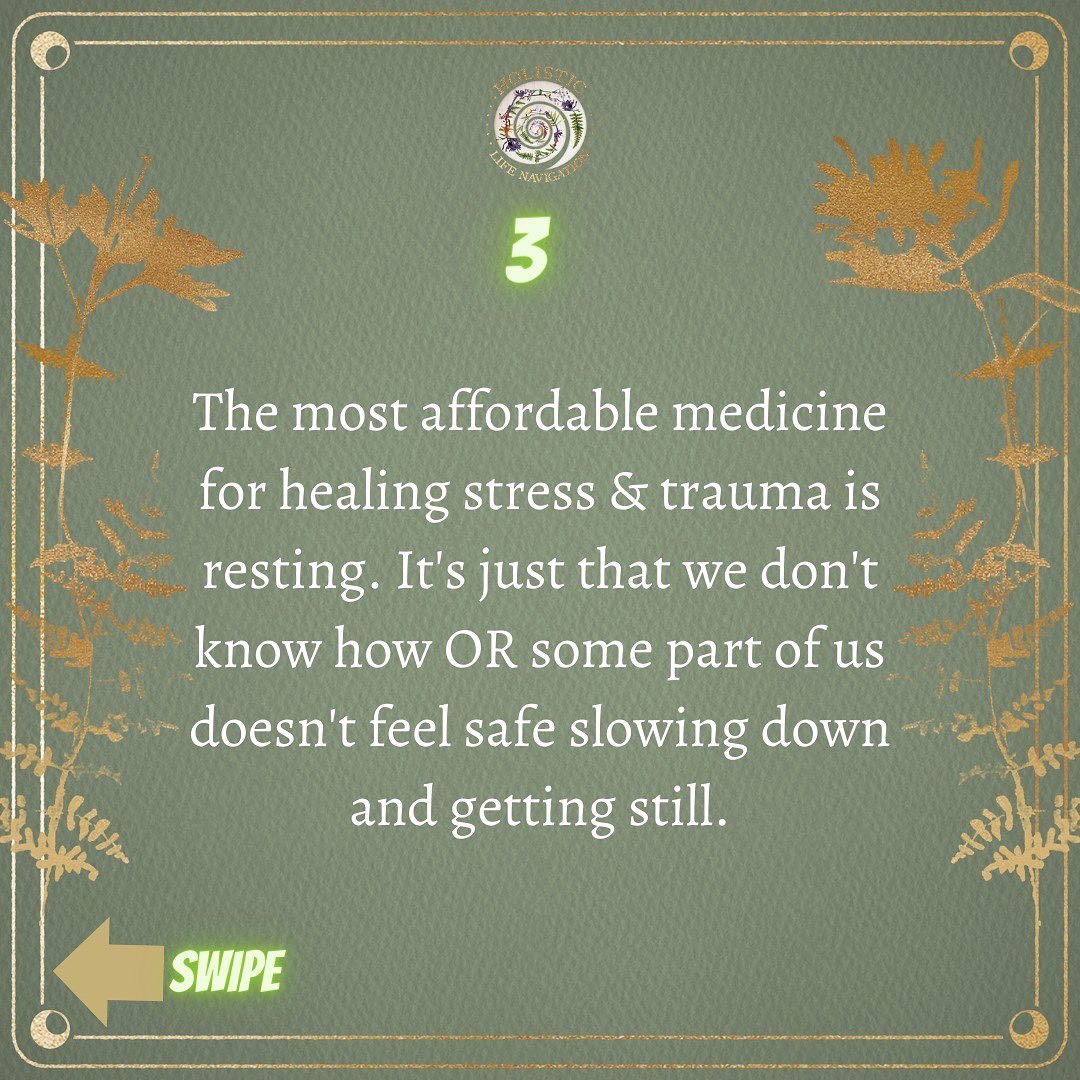 from @traumarecoveryint - restore rest