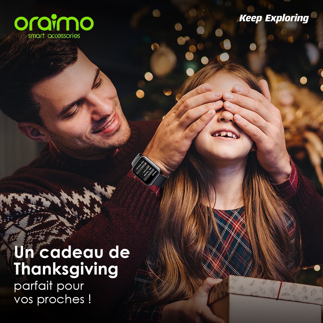 oraimocmr's tweet photo. Y a-t-il quelqu'un dans votre vie pour qui vous êtes reconnaissant(e) et redevable ? 
En cette période de Thanksgiving, pourquoi ne pas acheter quelque chose chez #oraimo pour exprimer votre gratitude envers eux?🎁.
#ThanksgivingGift #ThanksgivingComing

https://t.co/RcS7NTirjn https://t.co/zzvmGZCCpG