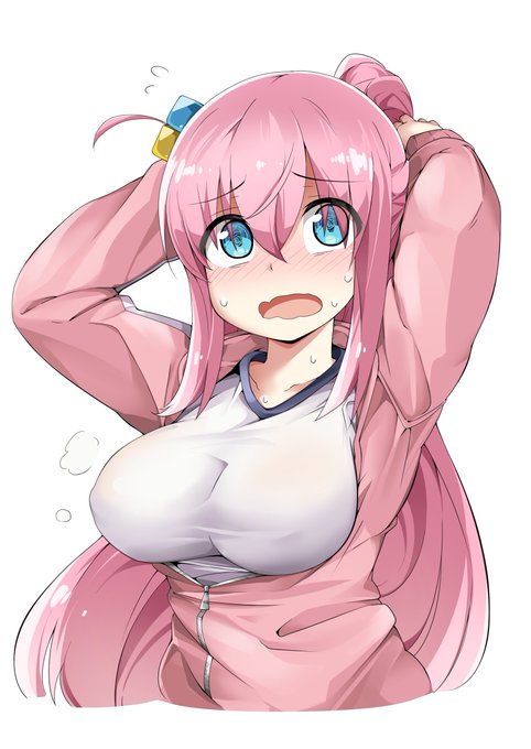 体育の時間に活躍するぼっちちゃん
#ぼっち・ざ・ろっく 