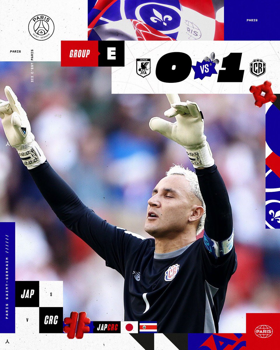 PSG_espanol's tweet photo. ⌛️ 🇯🇵 0⃣🆚1⃣🇨🇷 #JAPCRC 

¡PURA VIDA! Gran victoria de la Costa Rica de nuestro querido @NavasKeylor. ¡Gran trabajo! ❤️💙

🏆 #𝗙𝗿𝗼𝗺𝗣𝗮𝗿𝗶𝘀𝗧𝗼𝗤𝗮𝘁𝗮𝗿 https://t.co/SadEI7cDqm