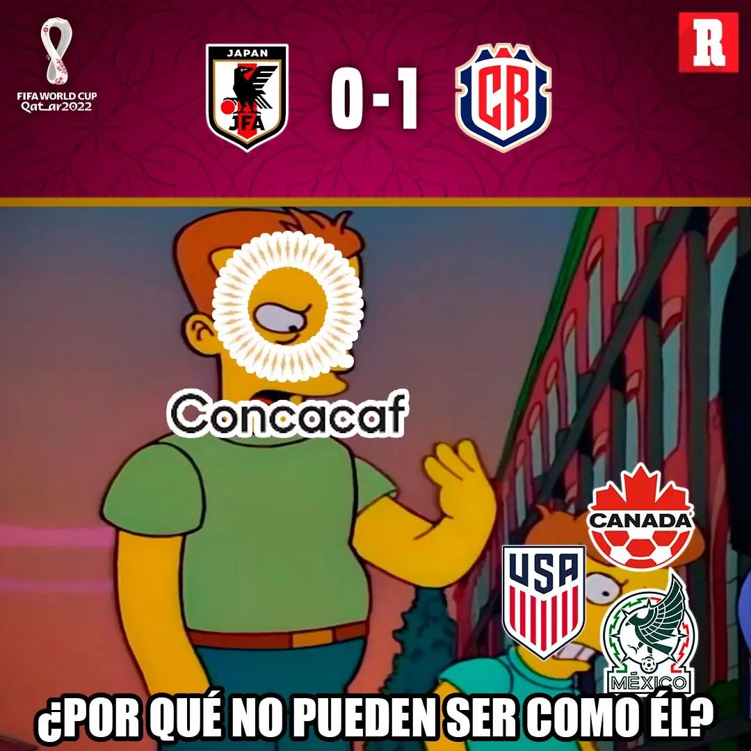 record_mexico's tweet photo. ¿QUIÉN LO DIRÍA? 😅

Costa Rica consigue la primera victoria para la Concacaf en Qatar 2022.

Los que se clasificaron en el repechaje, los que recibieron siete en la primera fecha.

Los Ticos ponen el ejemplo. https://t.co/duig6gjqE7