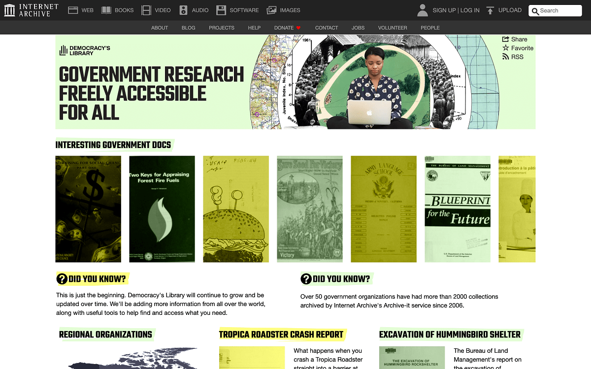 JulianMarquina's tweet photo. 🤩📕📑 «Democracy’s Library», una biblioteca digital gratuita, abierta y en línea de investigaciones y publicaciones gubernamentales de todo el mundo
🔗 https://t.co/m0mSMhS3mM
📚 #Bibliotecas
💻 #BibliotecasDigitales
🔓 #Acceso
📃 #Documentación
🔖 #DemocracysLibrary https://t.co/xPUU0RozIT
