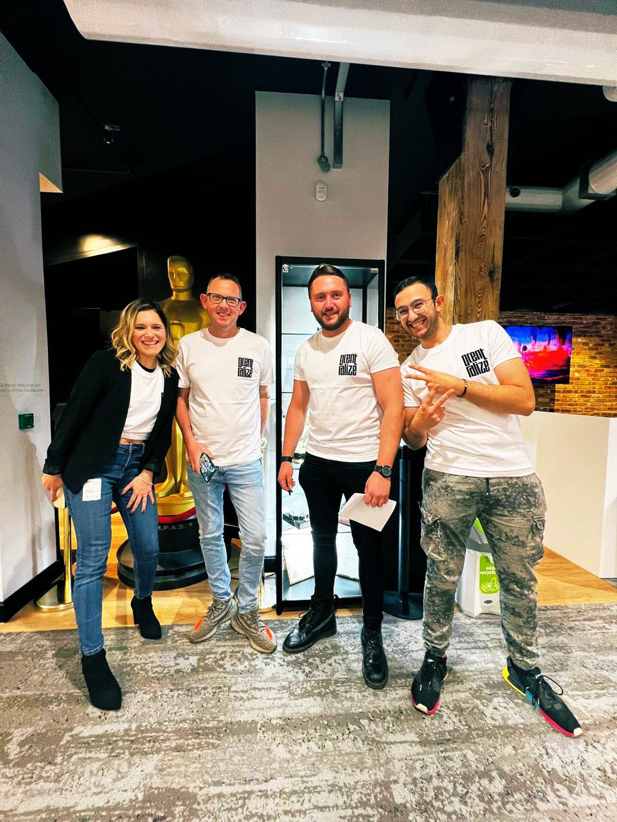harrison_bloor's tweet photo. What a great day yesterday discussing everything #Web3 &amp; of course @Dcentralizeio . Big shout out to @Dolby for the hospitality, it’s an exceptional venue. Thank you for everyone that came down and the awesome speakers. Really enjoyed my fire side chat, roll on the next one 💪🏻 https://t.co/AO7U9cvH2X