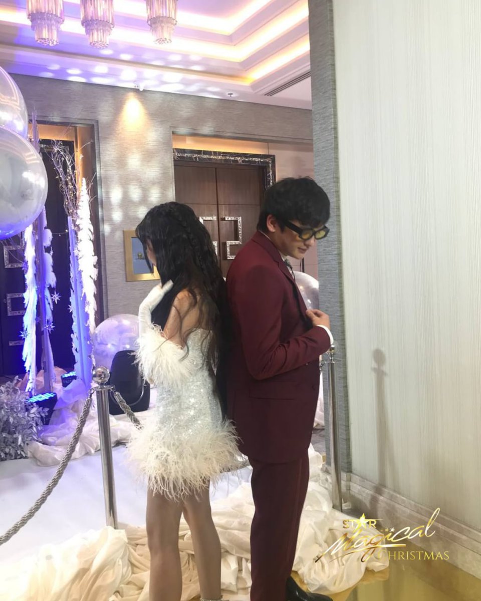 ABSCBN's tweet photo. #FranSeth fans alert! Here are Francine Diaz and Seth Fedelin at the white carpet of #StarMagicalChristmas! #StarMagic30

Catch the magical event in this livestream: https://t.co/bjBeH8xiKB https://t.co/ARQJ55DMRZ