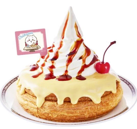 【新発売】ちいかわのむちゃうまプリンみたいな♡コメダのシロノワール。