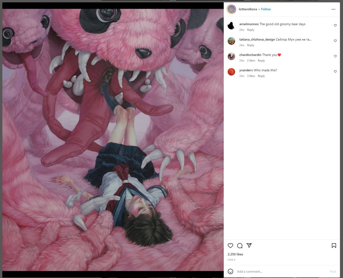 A Thread On Who Is Really Behind The #Balenciaga Ads:
The Devil In Disguise: Lotta Volkova
1 71
