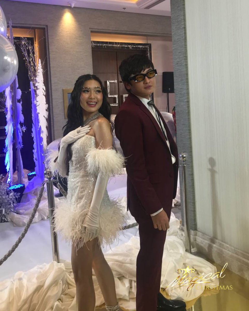 kowalerts's tweet photo. Kapamilya loveteam Francine Diaz and Seth Fedelin, who will star in upcoming series Dirty Linen, walk down the white carpet together. #FranSeth 

#StarMagicalChristmas #StarMagic30 https://t.co/5I7TQ1TmtS