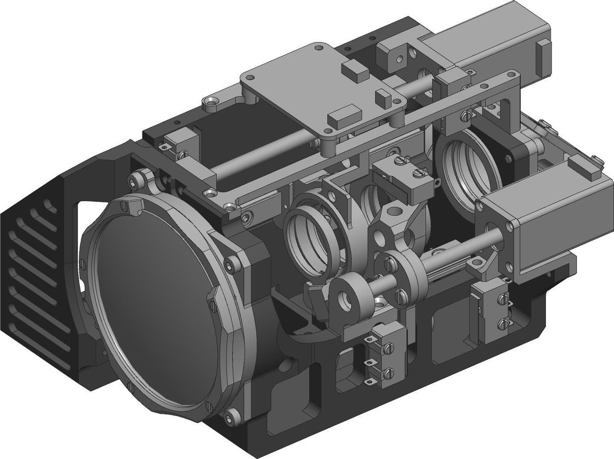 SmartSensor6's tweet image. MWIR lens FL15-300mm F/5.5 Motorized Continuous Zoom Infrared lens
Focal Length 15-300mm
F/# 5.5
Wavelength 3-5μm
Detector 640*512 15μm
Back Focal Length 30.1mm
Field of View 35.49°×28.72°-1.83°×1.47°
LEARN MORE: usmartsensor.com/infrared-lens
Email: sales@usmartsensor.com
#InfraredLens