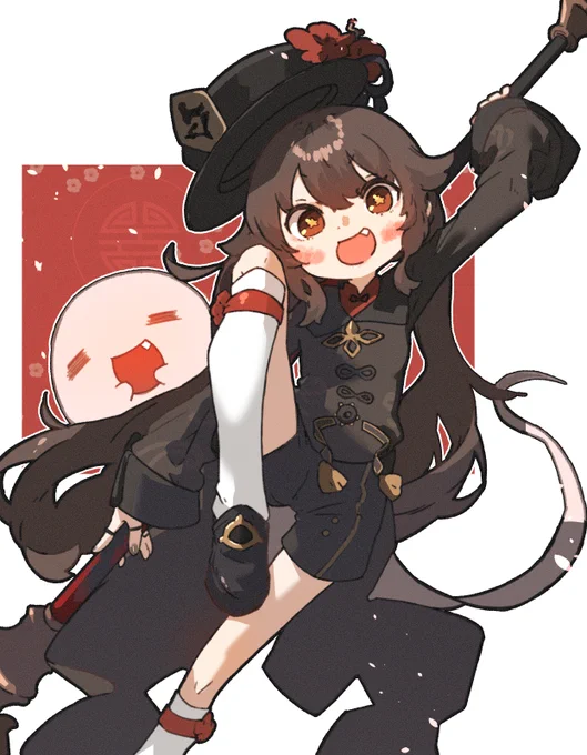 胡桃ちゃんのハイソックスはとても良いものです。#原神 