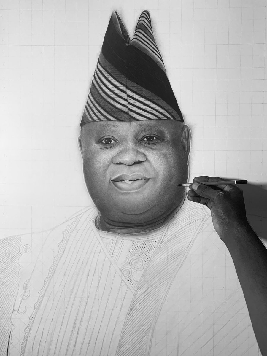 cephas_arts's tweet photo. I drew Senator Adeleke to congratulate him on his swearing-in as the Governor of Osun State.

Please support me with RETWEET🙏🥺

Davido Chioma Ademola Adeleke Oyetola Yorubas NYSC Slave Nigerians Remi MLLE First Lady Tinubu Chioma  Church Buhari GOAT #30BG Aishat Buhari #doggy https://t.co/M6bkGcPtpX