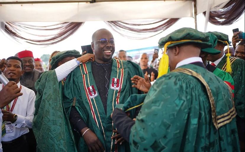 Naija on Twitter "Obi Cubana has been conferred with honorary Doctor