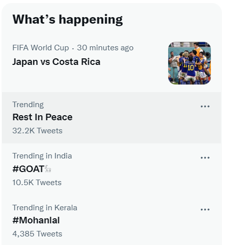AwareGoat's tweet photo. Be aware, we're trending! #GOAT𓃵 https://t.co/WnEtxM6yxH