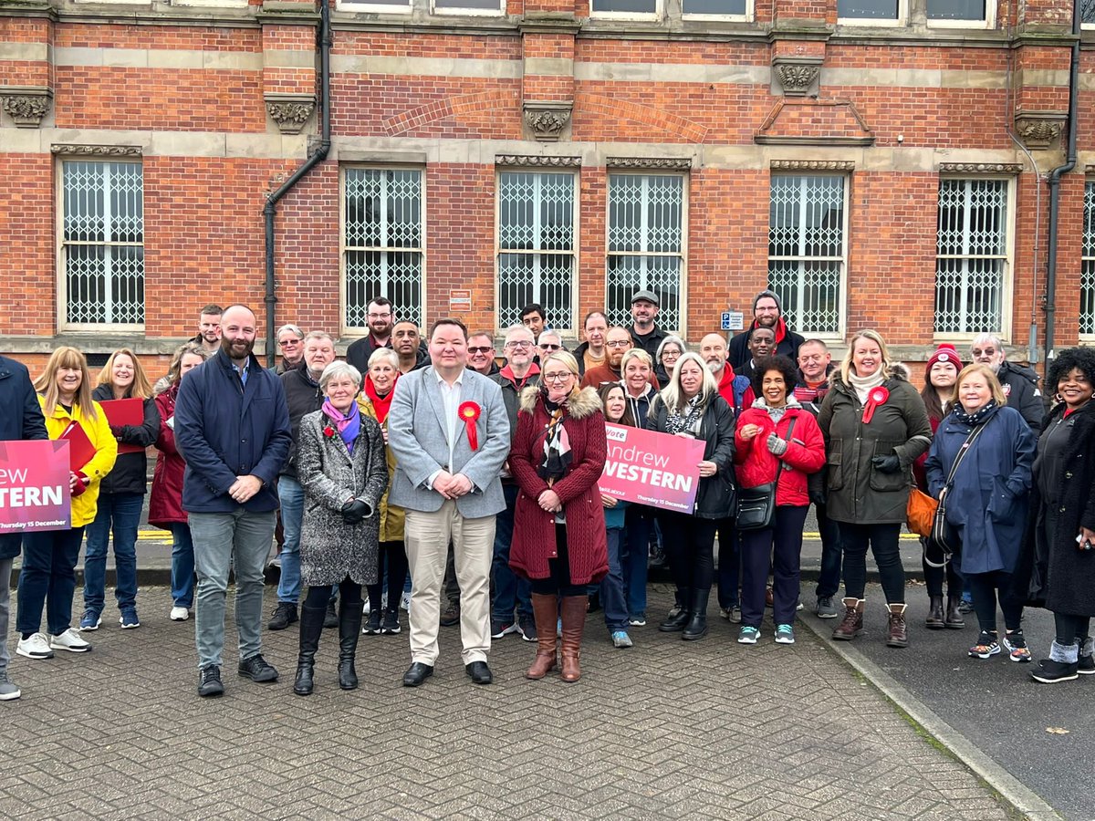 SalfordMayor (@salford_mayor) on Twitter photo Great to be out in the Stretford & Urmston Constituency this morning with <a href="/RLong_Bailey/">Rebecca Long-Bailey</a> <a href="/Eamonn_OB/">Eamonn O'Brien</a> & #TeamSalford for the Labour Partyβs <a href="/UKLabour/">The Labour Party</a> candidate Andrew Western <a href="/AndrewHWestern/">Andrew Western MP</a>
Excellent turn-out & great to talk with residents on the door-step. #VoteLabour πΉ Great to be out in the Stretford & Urmston Constituency this morning with <a href="/RLong_Bailey/">Rebecca Long-Bailey</a> <a href="/Eamonn_OB/">Eamonn O'Brien</a> & #TeamSalford for the Labour Partyβs <a href="/UKLabour/">The Labour Party</a> candidate Andrew Western <a href="/AndrewHWestern/">Andrew Western MP</a>
Excellent turn-out & great to talk with residents on the door-step. #VoteLabour πΉ