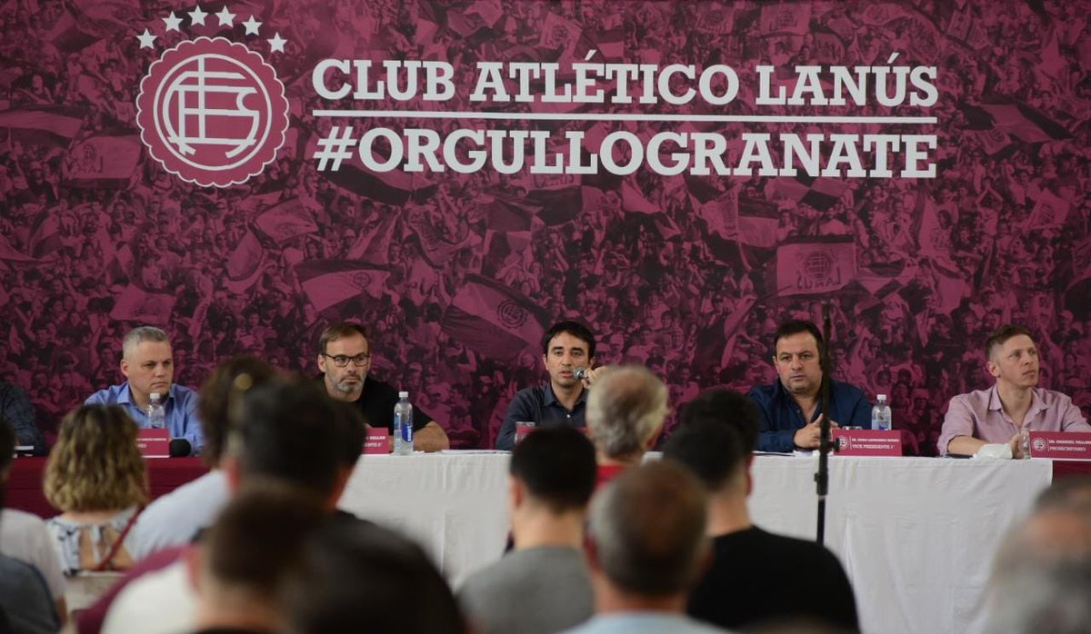 clublanus's tweet photo. 🔚 Final de la Asamblea Anual Ordinaria:

Aprobación de Memoria, Inventario, Balance General y Cuadro de Recursos y Gastos correspondientes al ejercicio finalizado el día 31 de agosto de 2022.

#OrgulloGranate 🇱🇻 https://t.co/Gs36riPVv2