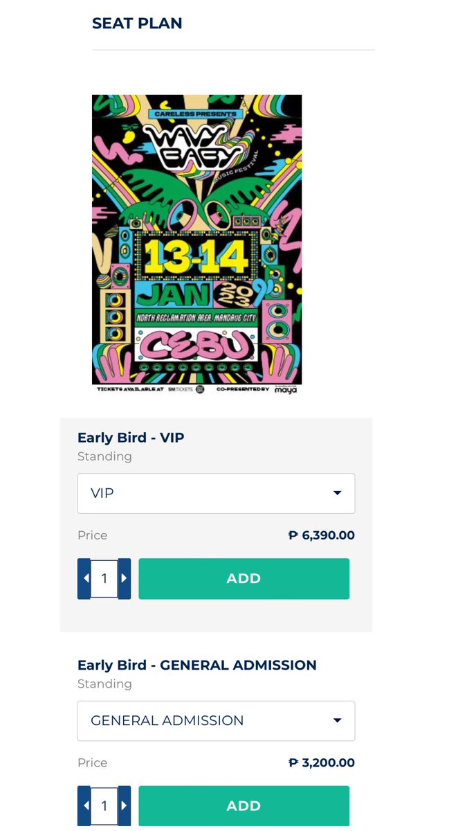 ronz17's tweet photo. @tellemjaye  i was very excited to see you perform again but i’m afraid i can’t… i’m too broke for these prices 😭 Open for sponsors, Beke nemen 😂 HUHUHUHU #JamesReid  #WavyBabyFestival James Reid 💔 https://t.co/sIDvJG85Zx
