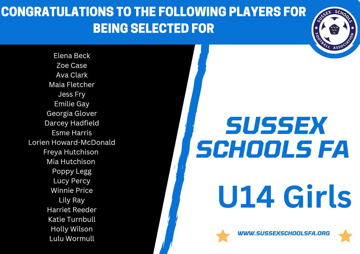 Sussex Schools FA tweet media