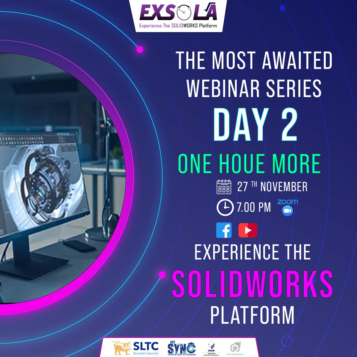 getsyncsltc's tweet photo. Exsola
  
1 Hour More

Zoom 

https://t.co/19Vn7nO7ps
Meeting ID: 884 9954 2559
Passcode: #exsola

Facebook

https://t.co/dSQYwfGHaU

YouTube 

https://t.co/TrbKV0bD0T

https://t.co/5FZ358fgsb

 Register via
https://t.co/jwNh0bJavT

#Exsola
#Acecam
#Get_Sync 
#SLTC https://t.co/y4ZVenjVL2