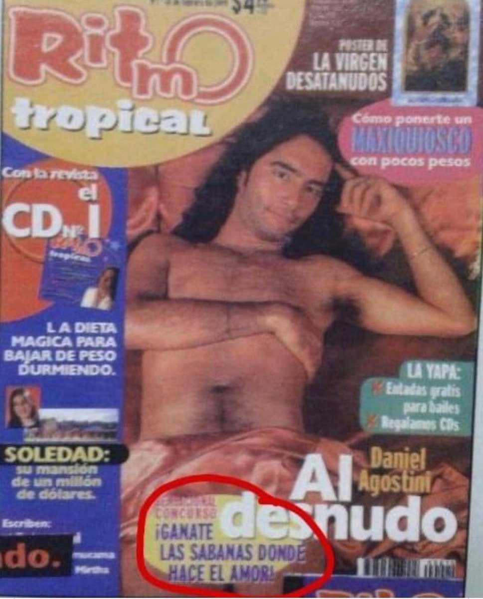 Sheslostc0ntrol's tweet photo. Otro día más sin saber quién se ganó las sábanas usadas de Daniel Agostini. https://t.co/XRPyX7xZ3t