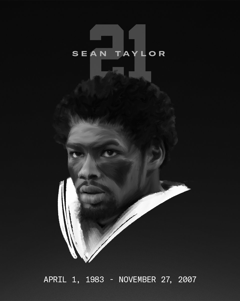 We honor and remember Sean Taylor 💛