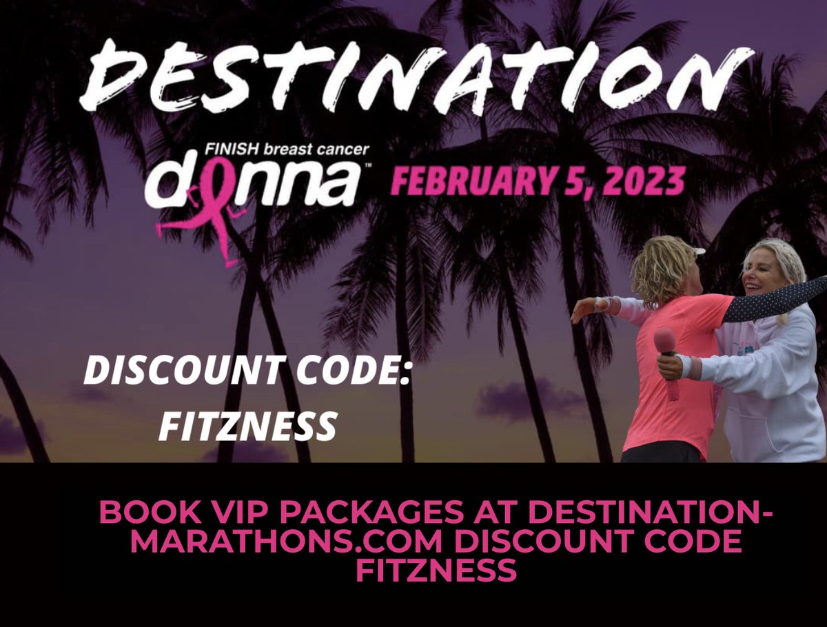 Fitzness's tweet photo. RUN THE https://t.co/1rhwNIrtpf IN JACKSONVILLE, FL! IT'S A LOVEFEST. #FITZNESS #RUN #RUNJAX #BREASTCANCER #FLORIDA #discountcode https://t.co/PdOdNncNWO