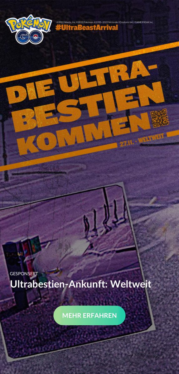 Absolviert 7 Raids und holt euch alle #Ultrabestien #PokemonGO