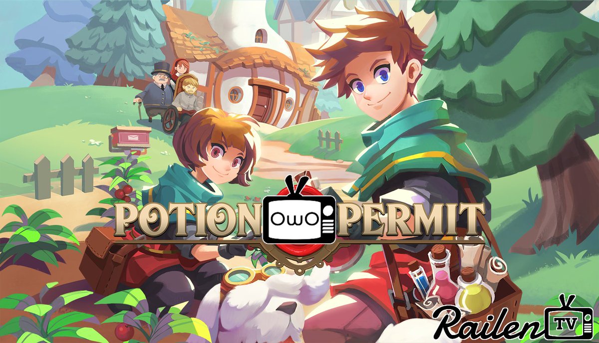 RailenTV's tweet photo. Potion Permit | Becoming the Potion Master! https://t.co/OS2GkULIUM
Today we're continuing Potion Permit once again! Will we upgrade our license to its final form? Come find out! 
#Vtubers #ENVtuber #VTuberUprising https://t.co/RWJOaO20W4
