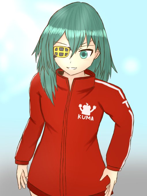ずっと描きたかったジャージ木曾さん(ホントにありがとう・・・) 