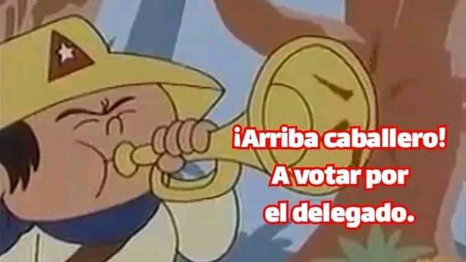 Al combate compay. Elegir a nuestros delegados es nuestro derecho y un deber ciudadano. A votar temprano #VillaClara #Cuba #VoluntadDeElegir