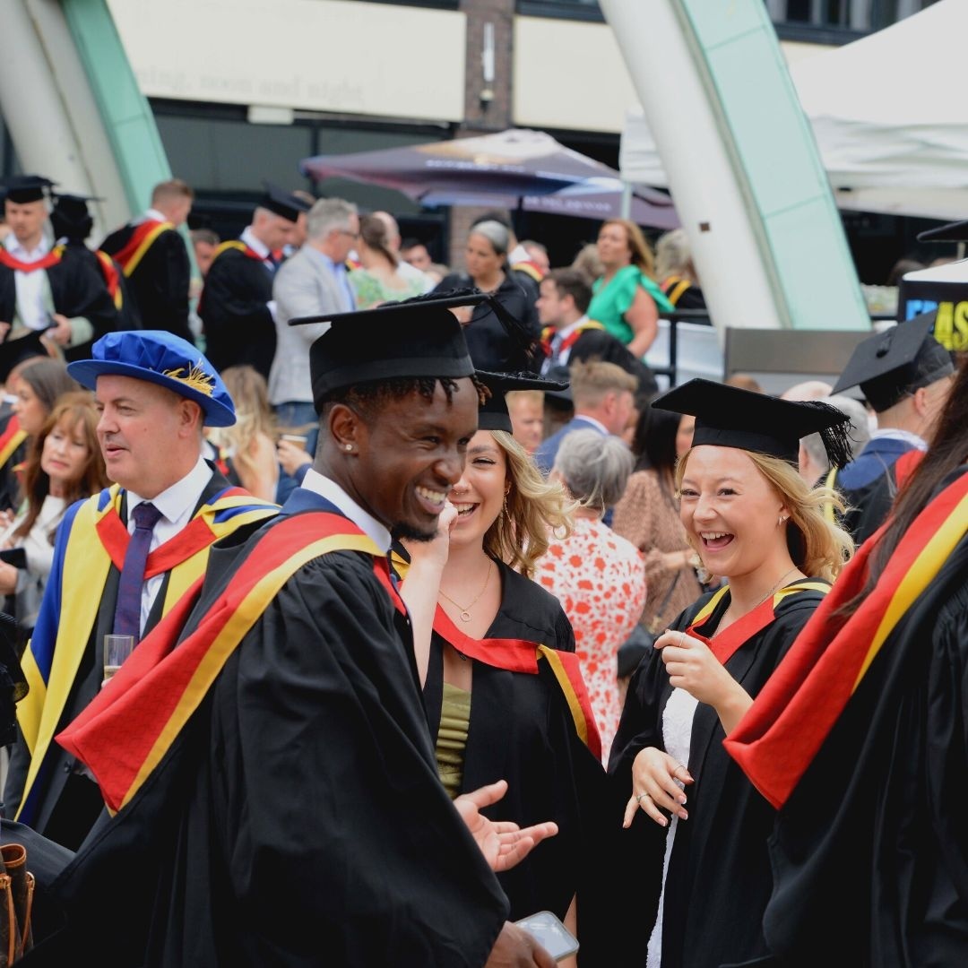 It's nearly time Class of Winter 2022! Our Winter Congregation Ceremonies begin tomorrow and we hope you're as excited as we are! Keep up to date with the upcoming graduation ceremonies this coming week by following @NorthumbriaAlum. https://t.co/D1ynPrMRNt