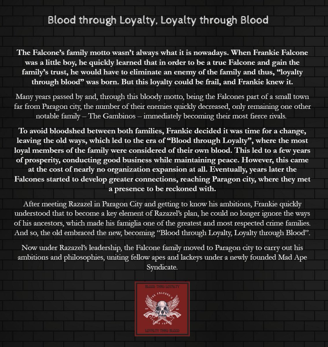 0xMillanito's tweet photo. We are falcone family 😎

Blood through loyality ,loyality through blood 🩸
@MadApeSyndicate  
#MadApeSyndicate  #CNFT #CNFTCommunity https://t.co/OFKU8tMzV7