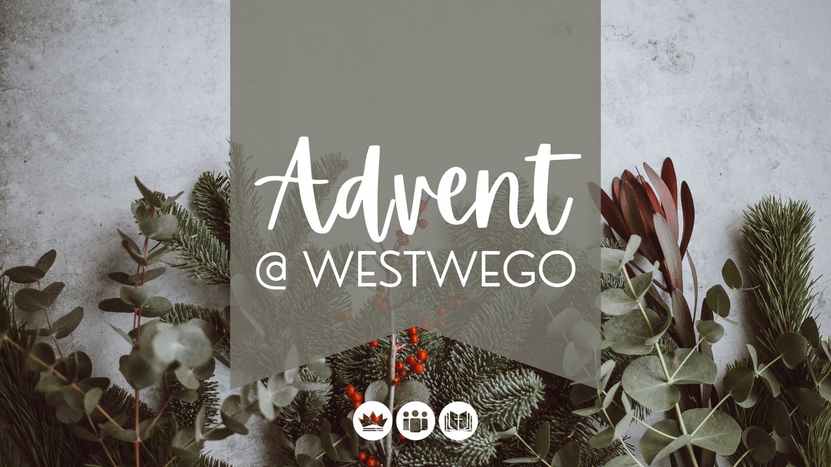 FirstWego's tweet image. Join us as we celebrate the birth of Christ this Advent season at @firstwego. For the next four Sundays, we will consider the Hope, Joy, Peace, and Love found in the Incarnation of our Lord.