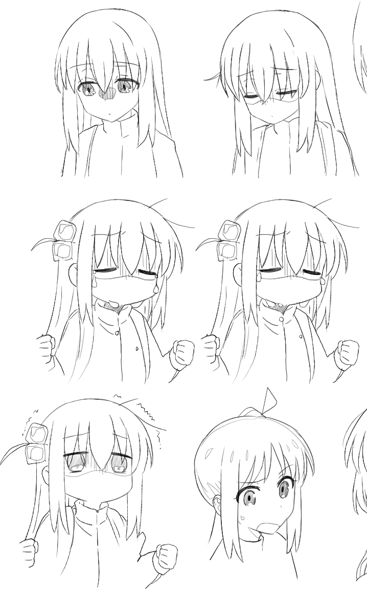 요즘 근황은 봇치더락을 인상 깊게 봐서 느낌 좀 받아보고자 시간이 나면 트레이싱으로 필체를 익히는 중임니다. 다음엔 봇치더락 관련 그림으로 찾아올 지도 모르겠네영.. 그럼 이만 
