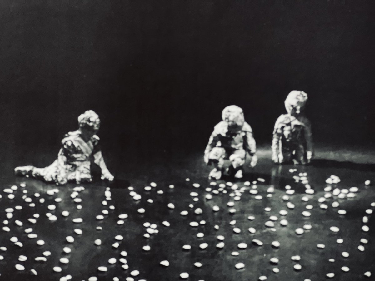 Going through some old stuff, found print of David Finn’s lovely 1988 installation at Third Eye Centre Glasgow The Newspaper Children