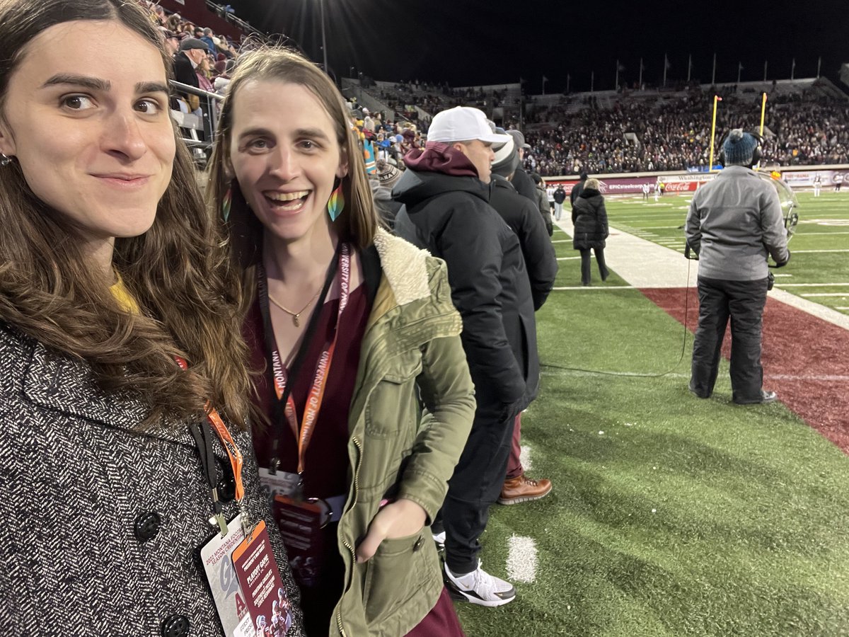 Never in my life did I think we would live in a world where two trans women would be invited down to the field of a college football playoff game and celebrated by allies and constituents on the way back up.

Back in the air and off to DC again. I’ll miss my wonderful girlfriend.