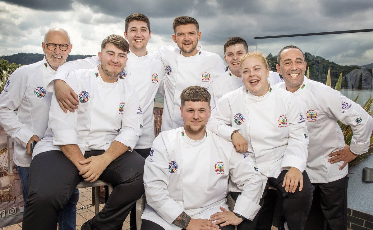 JoStevensLabour's tweet photo. Good luck to Calum Smith and the Junior Culinary Team of Wales, who will be competing against 15 different countries at the #CulinaryWorldCup in Luxembourg. 

Wales will present its ‘Table of Fire’ later today. Follow their progress here👇
https://t.co/XwNKsLGObV https://t.co/9hNsFteZp5